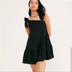 SOLD Free People Avery One Shoulder Mini Dress. Size Small